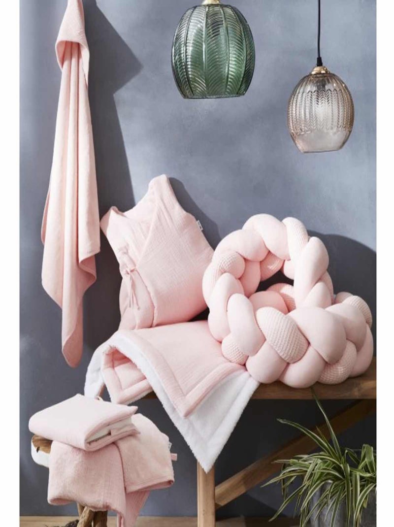 Treccia paracolpi universale per lettino nido d'ape | SEVIRA KIDS Rosa - Kiabi