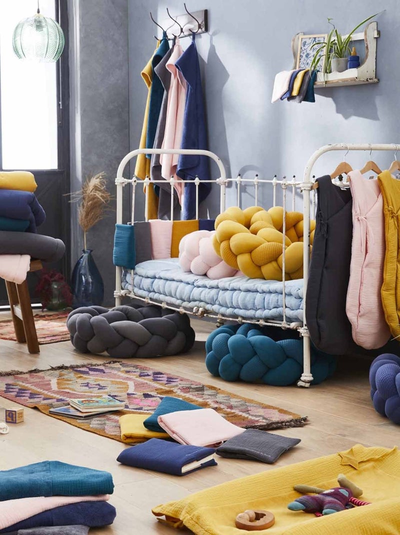 Treccia paracolpi universale per lettino nido d'ape | SEVIRA KIDS Rosa - Kiabi