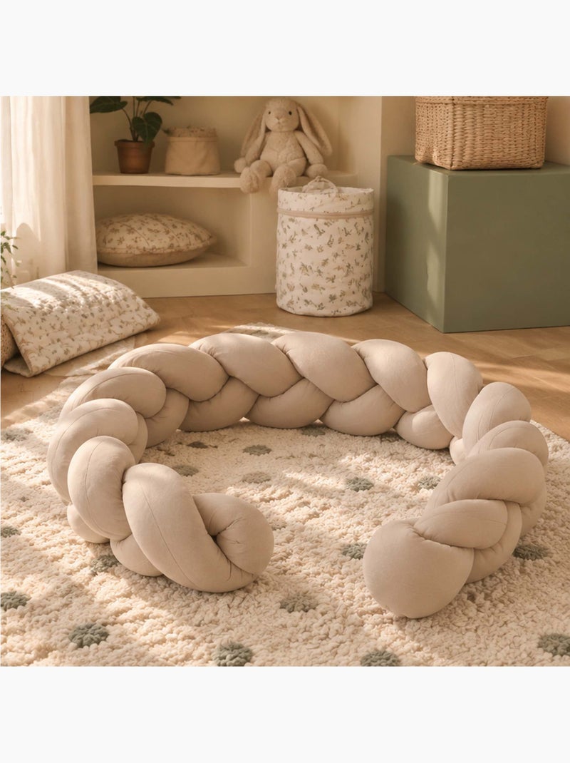 Treccia paracolpi universale per lettino, nido d'ape | sevira kids | sevira kids Beige - Kiabi