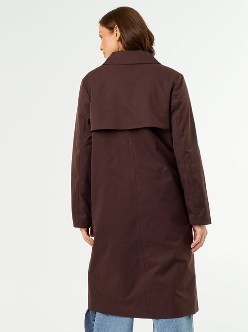 Trench a mezza lunghezza con fodera interna - Kiabi Trench a mezza lunghezza con fodera interna - Kiabi