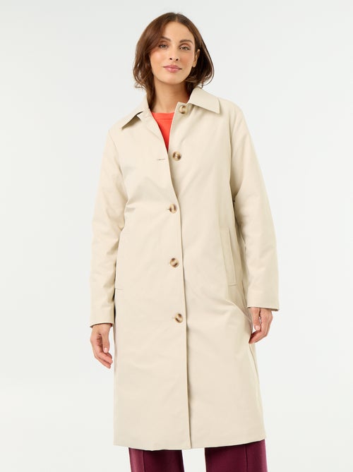Trench a mezza lunghezza con fodera interna - Kiabi Trench a mezza lunghezza con fodera interna - Kiabi