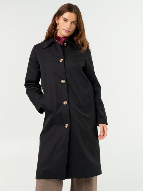 Trench a mezza lunghezza con fodera interna - Kiabi