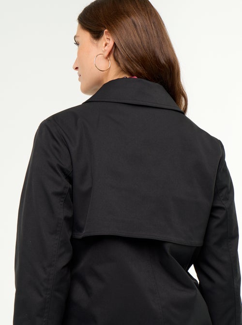 Trench a mezza lunghezza con fodera interna - Kiabi