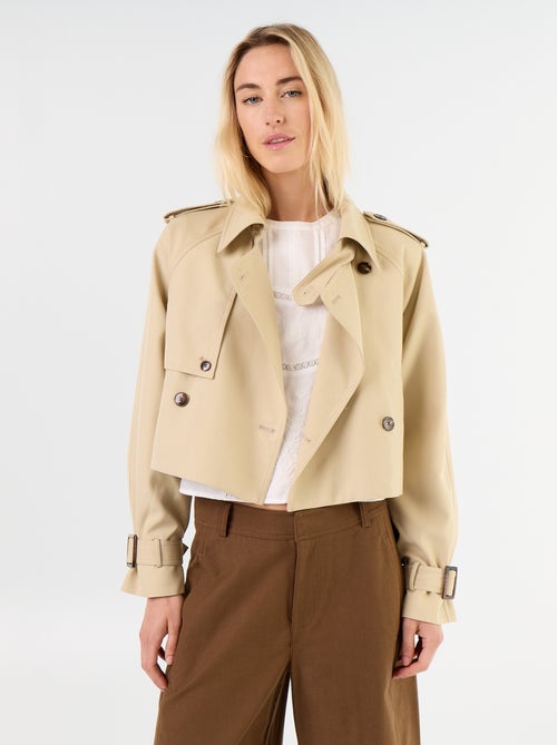 Trench corto in cotone - Kiabi Trench corto in cotone - Kiabi