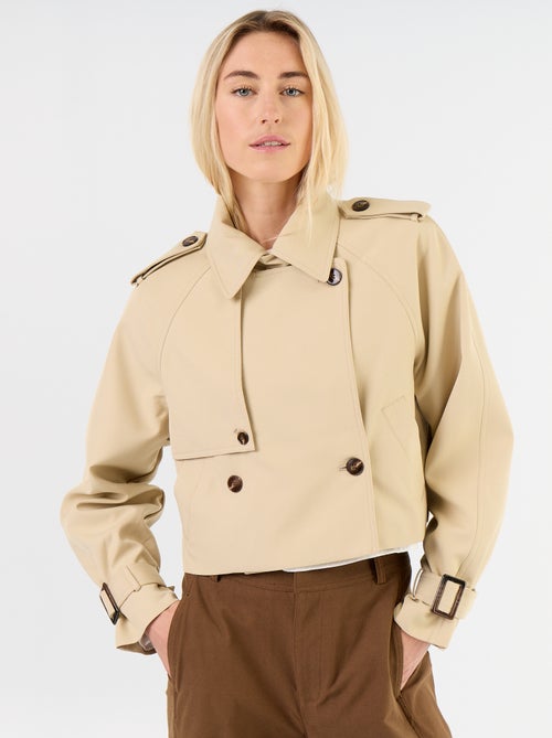 Trench corto in cotone - Kiabi Trench corto in cotone - Kiabi