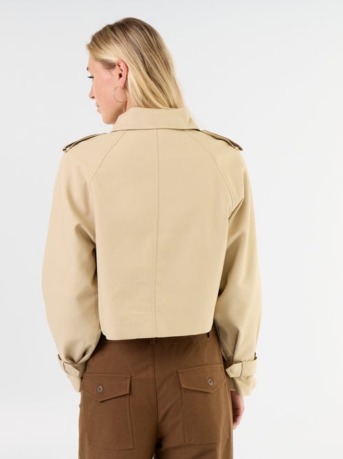 Trench corto in cotone - Kiabi Trench corto in cotone - Kiabi