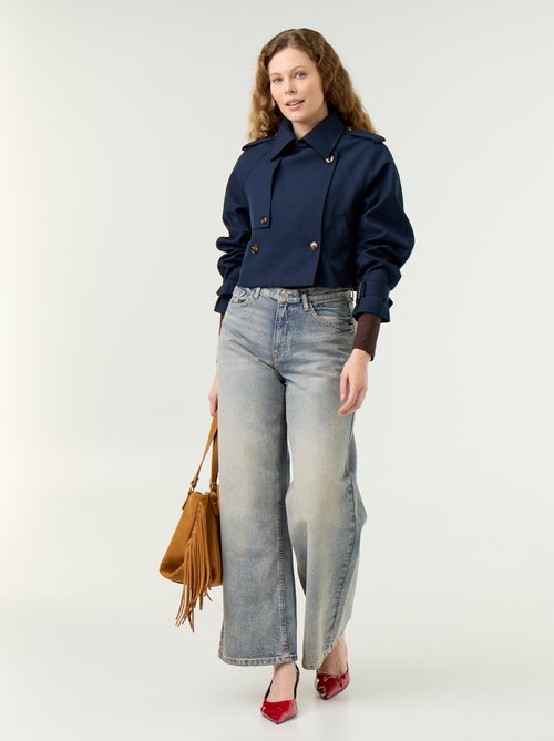 Trench corto in cotone - Kiabi Trench corto in cotone - Kiabi