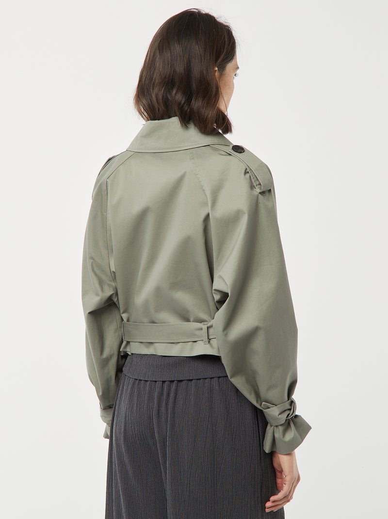 Trench corto VERDE - Kiabi