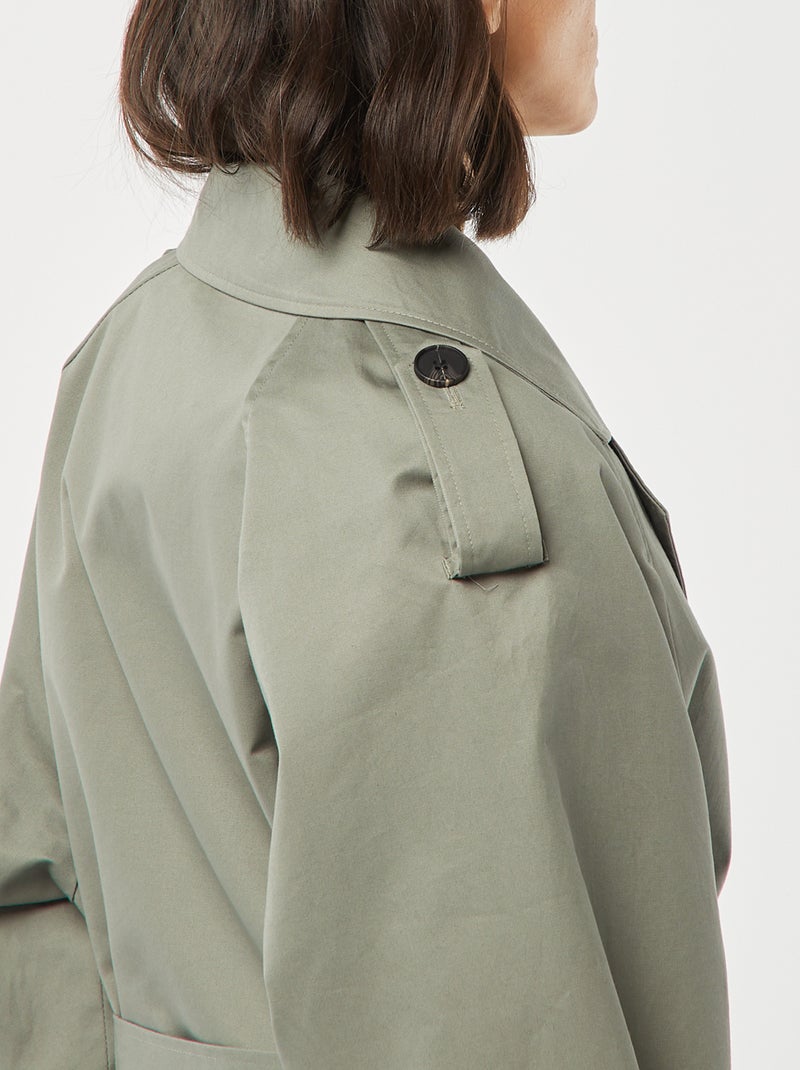 Trench corto VERDE - Kiabi