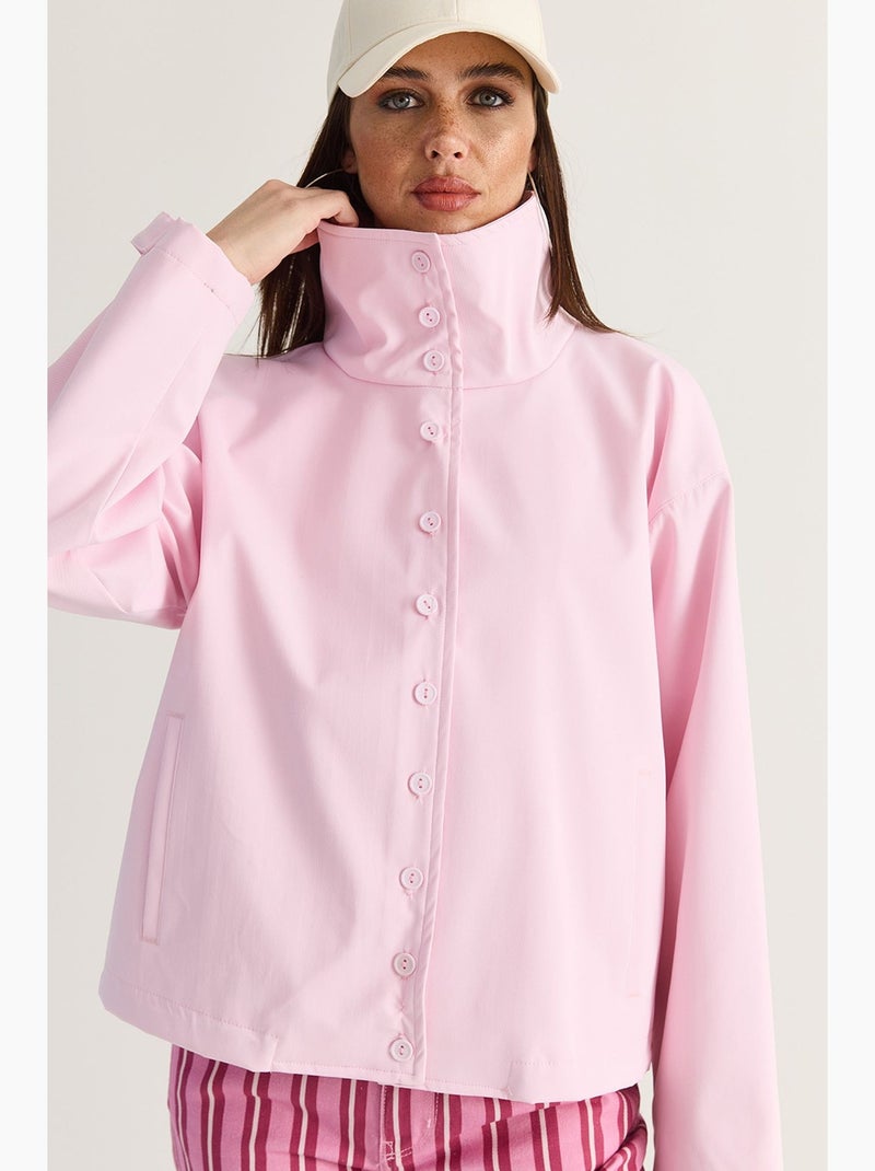 Trench da donna lucci Rosa chiaro - Kiabi