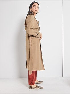 Trench fluido e lungo - Kiabi