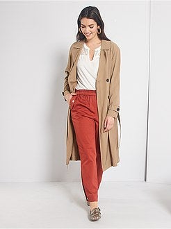 Trench fluido e lungo - Kiabi