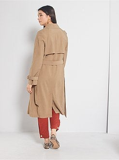 Trench fluido e lungo - Kiabi