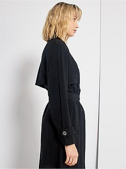 Trench fluido e lungo - Kiabi