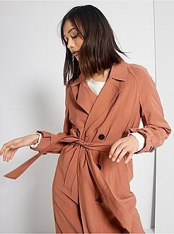 Trench fluido e lungo - Kiabi