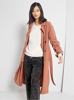 Trench fluido e lungo - Kiabi