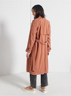 Trench fluido e lungo - Kiabi