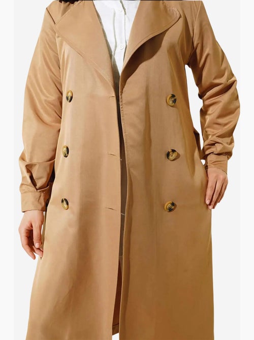 Trench lungo doppiopetto bdart - Kiabi Trench lungo doppiopetto bdart - Kiabi