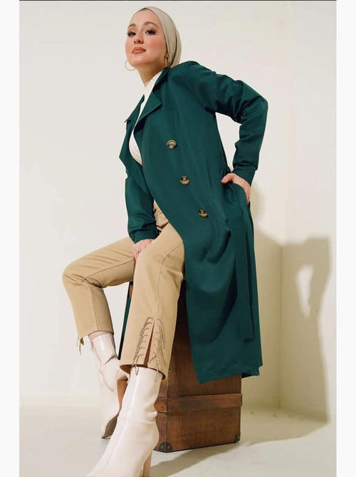 Trench lungo doppiopetto bdart - Kiabi Trench lungo doppiopetto bdart - Kiabi