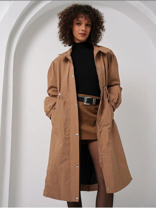 Trench lungo foderato bdart - Kiabi Trench lungo foderato bdart - Kiabi