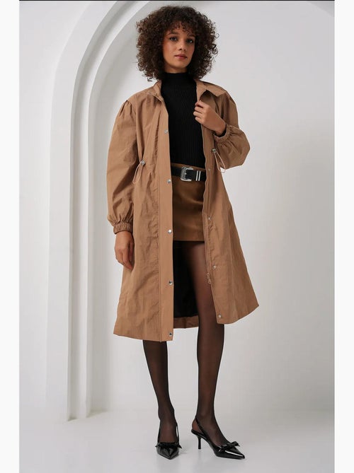 Trench lungo foderato bdart - Kiabi Trench lungo foderato bdart - Kiabi