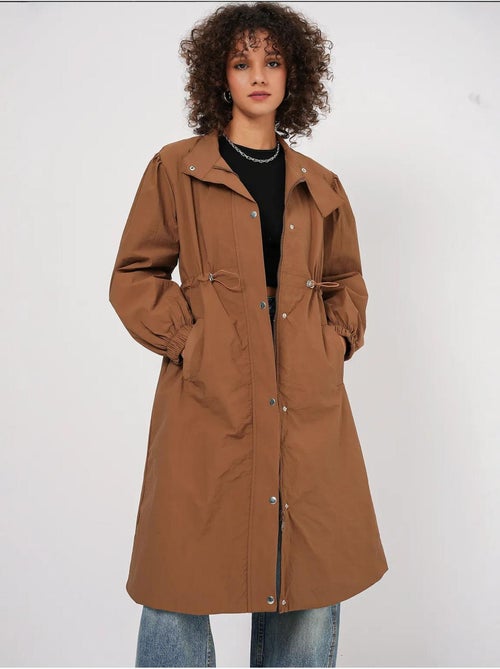 Trench lungo foderato bdart - Kiabi Trench lungo foderato bdart - Kiabi