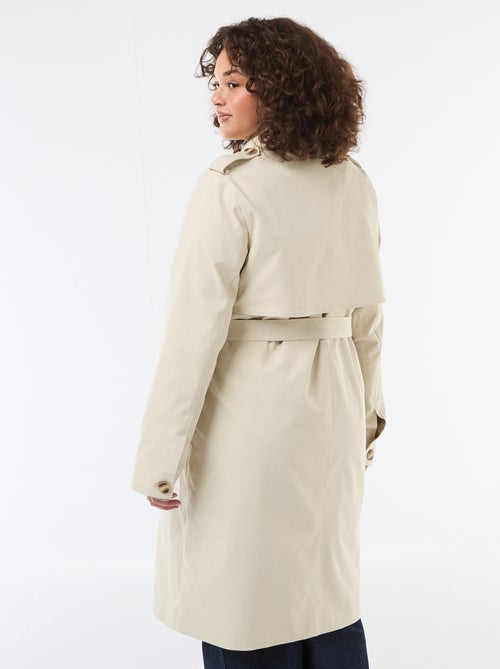 Trench midi con colletto a camicia - Kiabi Trench midi con colletto a camicia - Kiabi