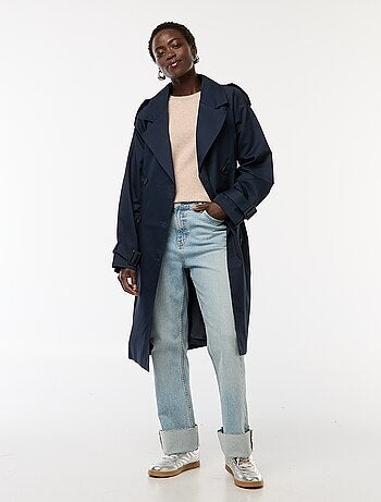 Trench midi leggero