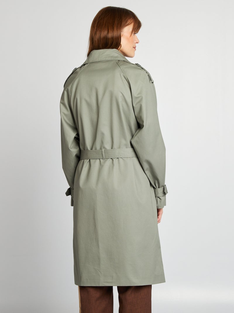 Trench midi VERDE - Kiabi