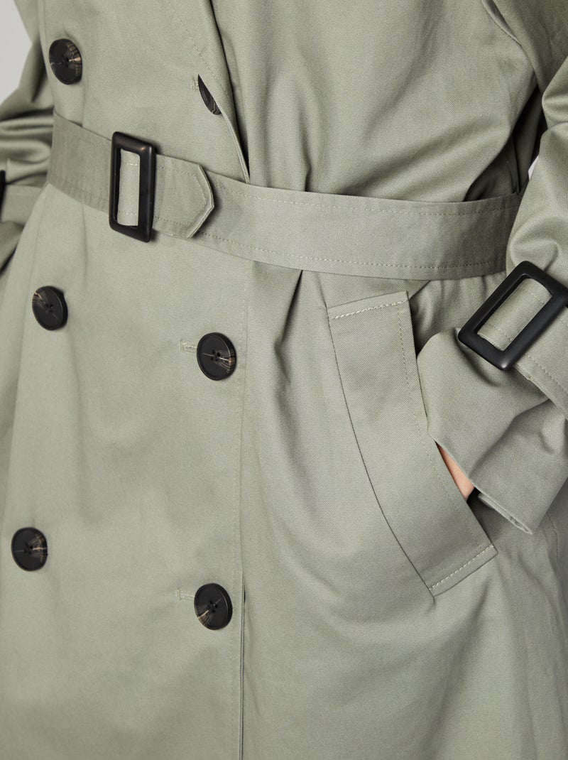 Trench midi VERDE - Kiabi