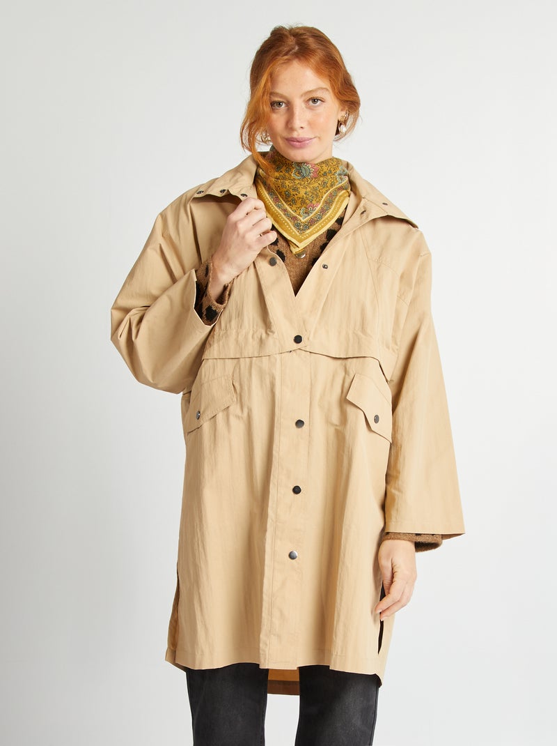 Trench oversize 2 in 1 BEIGE - Kiabi