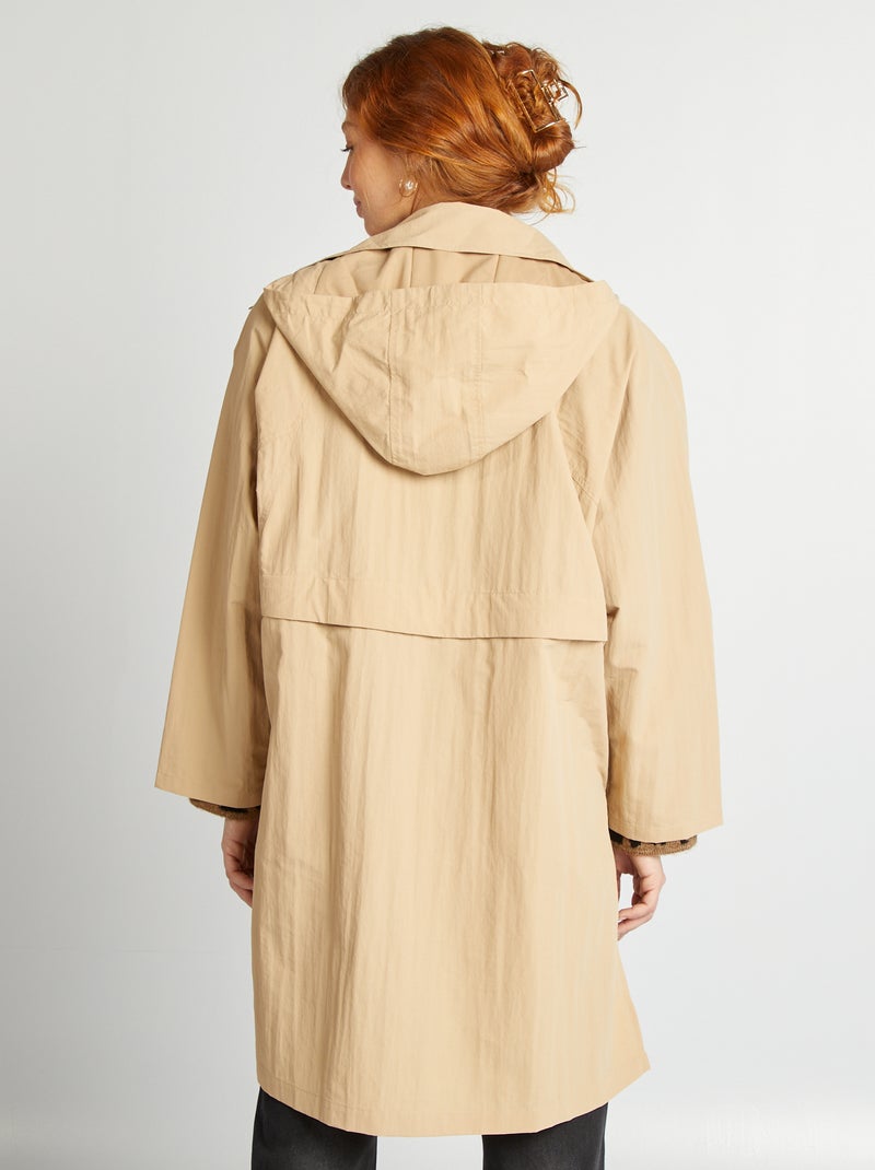 Trench oversize 2 in 1 BEIGE - Kiabi
