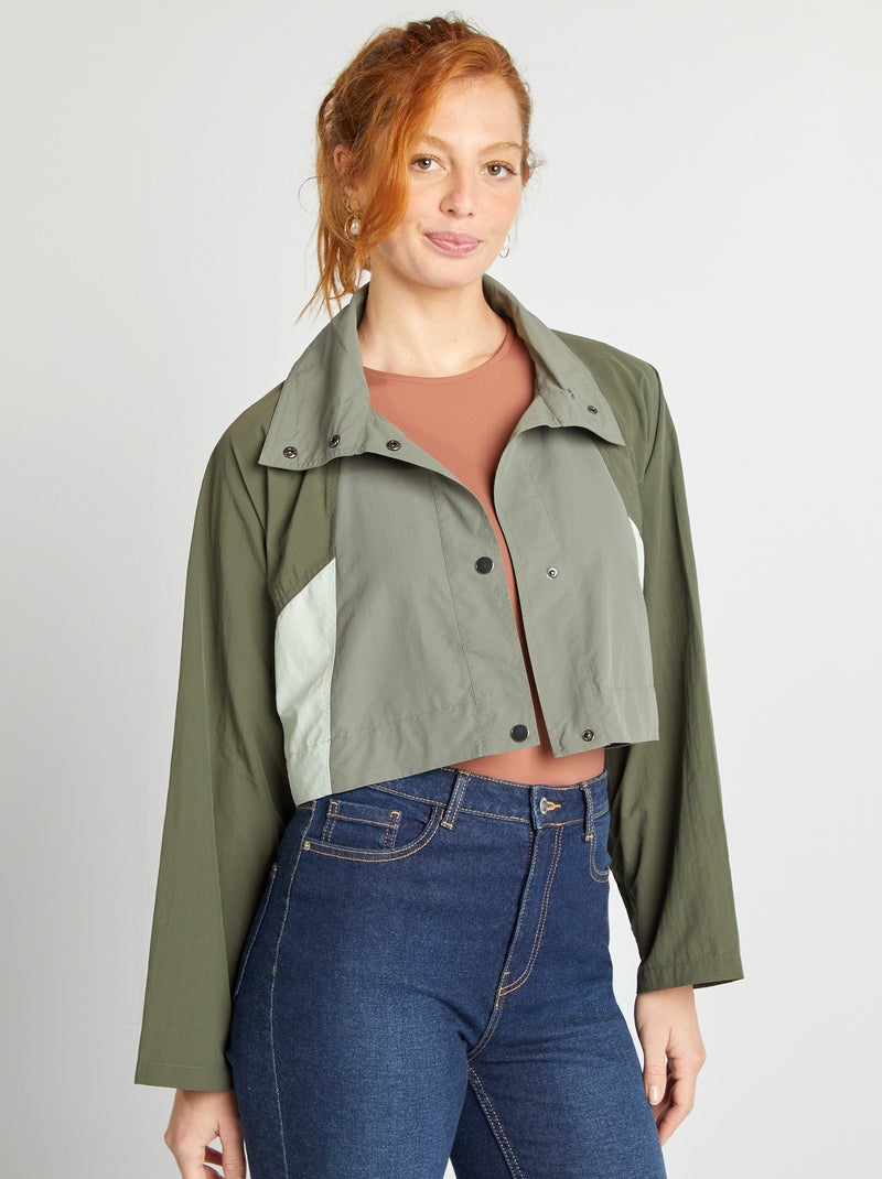 Trench oversize 2 in 1 KAKI - Kiabi