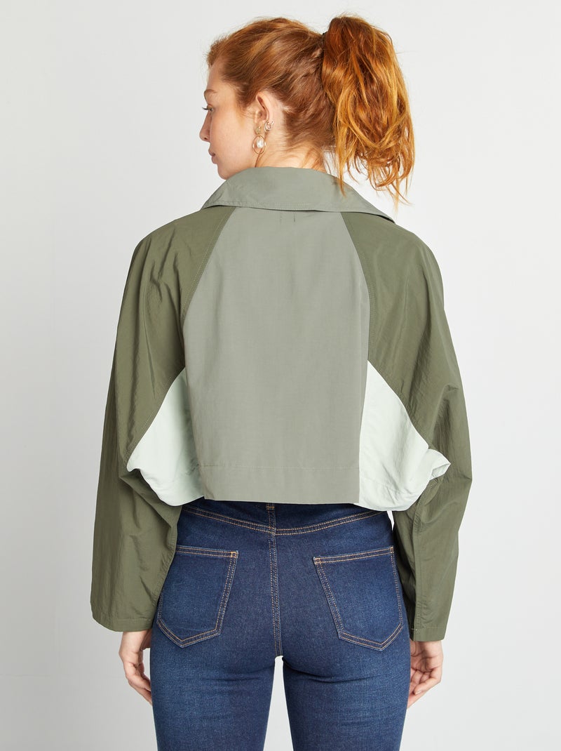 Trench oversize 2 in 1 KAKI - Kiabi