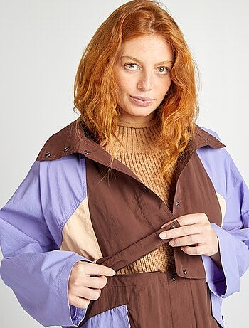 Trench oversize 2 in 1