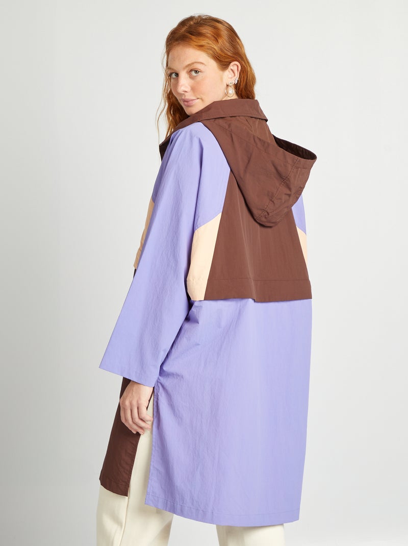 Trench oversize 2 in 1 MARRONE - Kiabi