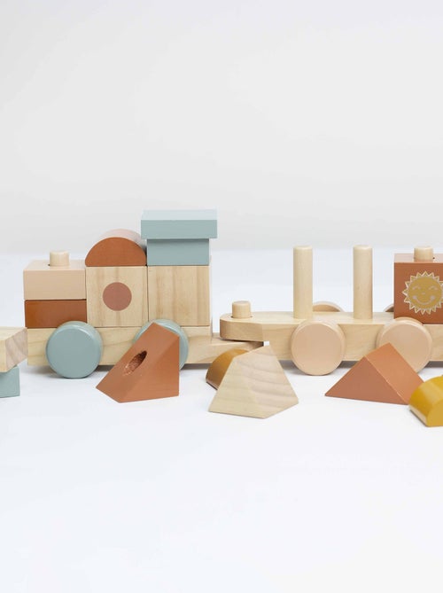 Trenino in legno per bambini - Kiabi