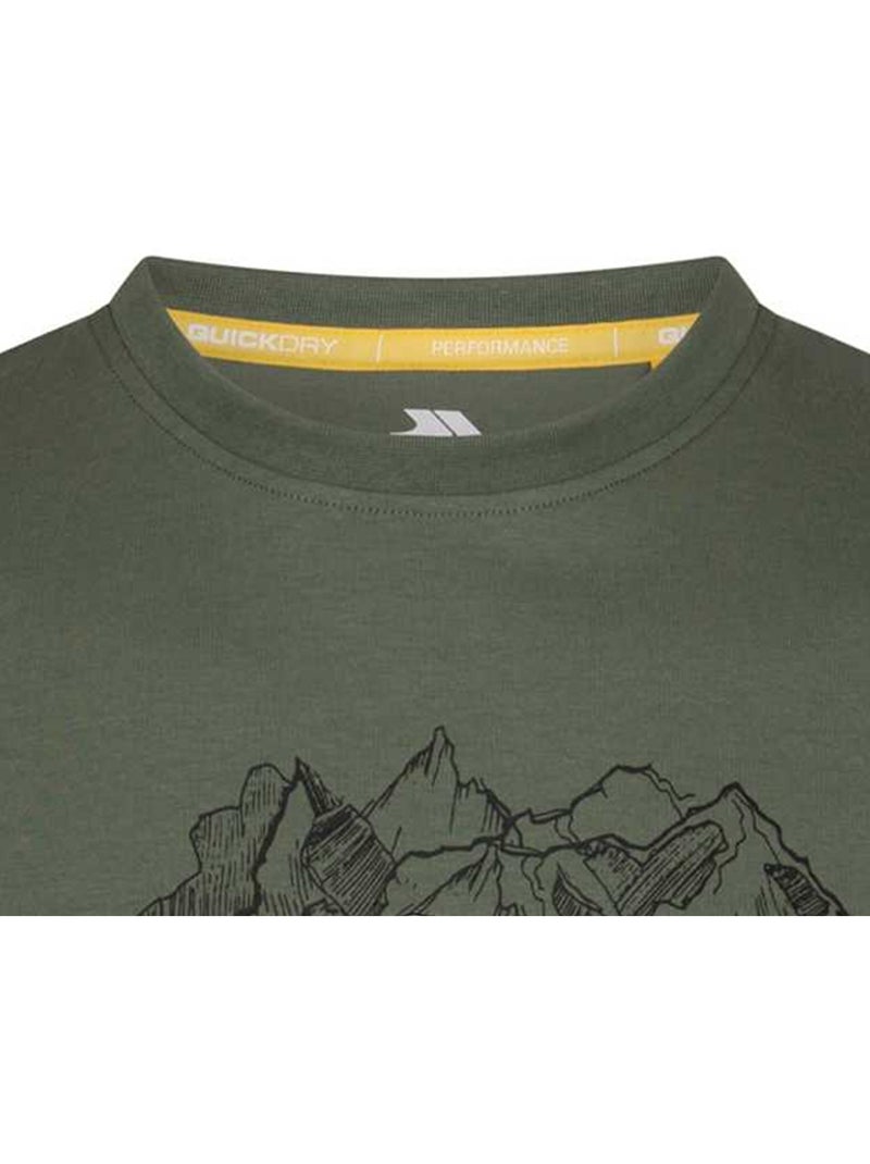 Trespass Tokso Maglietta Uomo Verde kaki - Kiabi