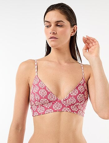 Triangolo da bagno stampato reversibile