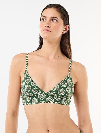 Triangolo da bagno stampato reversibile