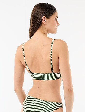 Triangolo da bagno stampato reversibile