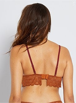 Triangolo pizzo imbottiture estraibili - Kiabi