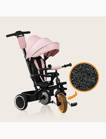Passeggino e triciclo lionelo haari - fino a 25 kg - seduta reversibile - cestino e borsa inclusi