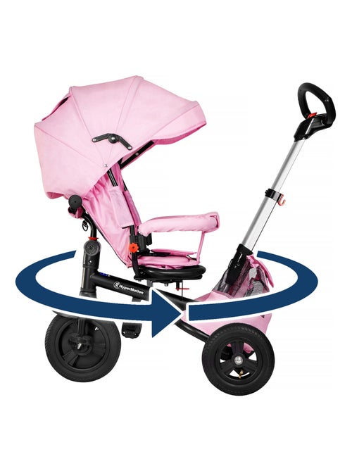 Triciclo Evolutivo 3 in 1 HyperMotion 12M-5A con Maniglione, Cappottina e Ruote Gonfiate - Kiabi