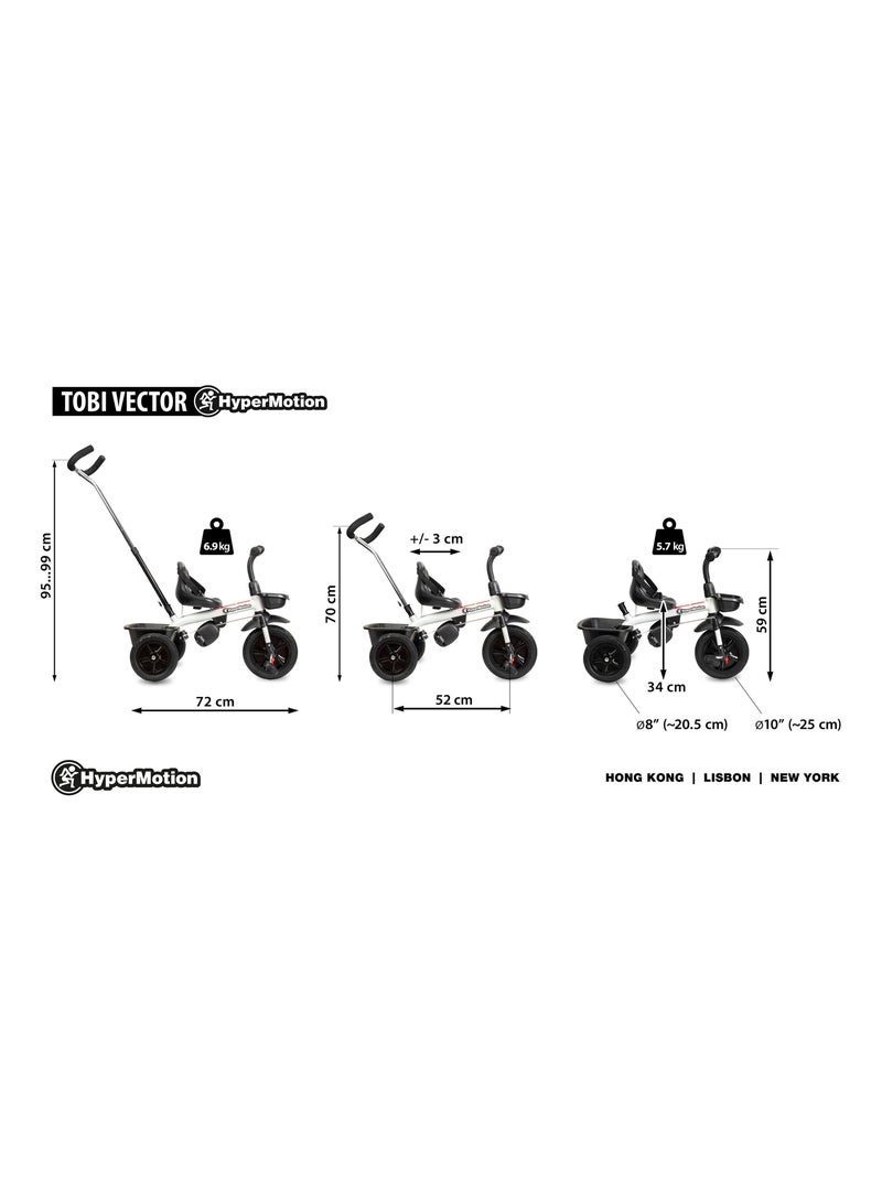 Triciclo evolutivo con maniglione ruote larghe HyperMotion N/D - Kiabi