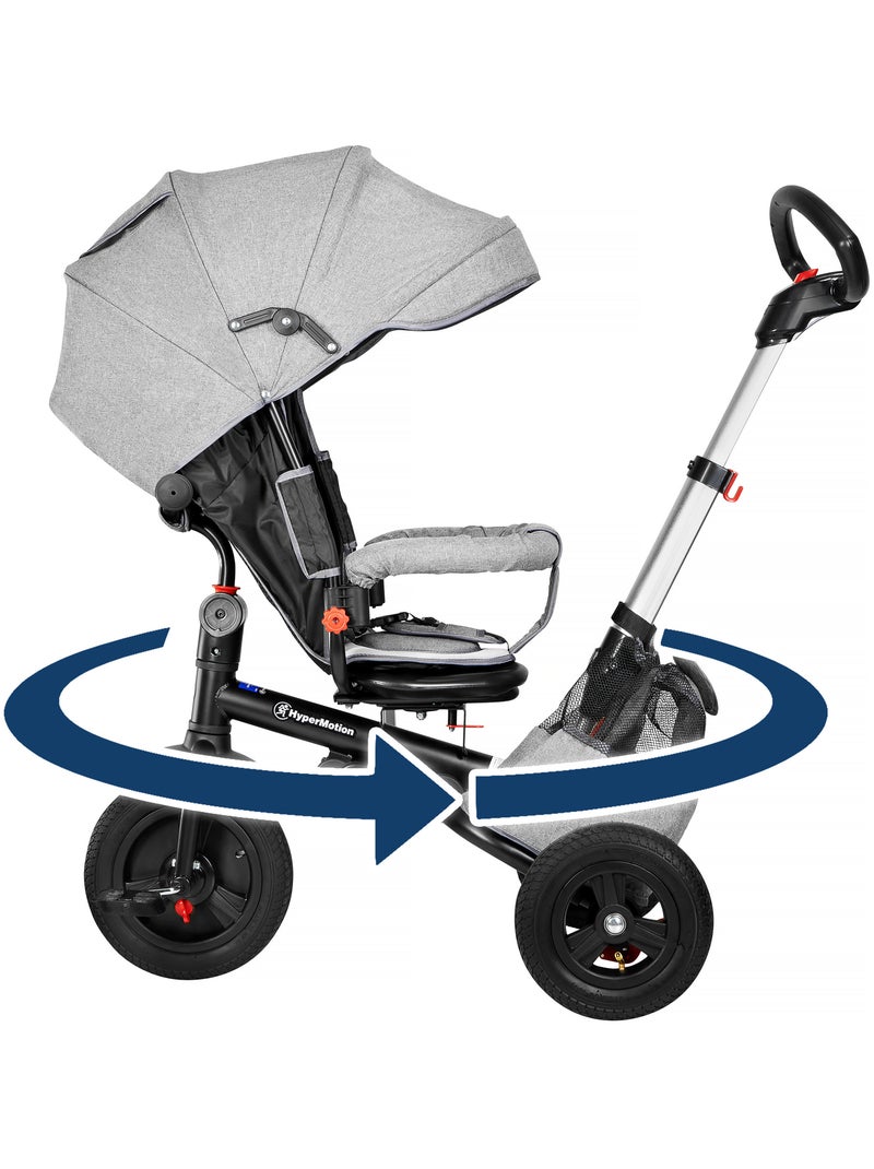 Triciclo evolutivo HyperMotion 12 mesi-5 anni con maniglione, capottina e ruote gonfiabili N/D - Kiabi
