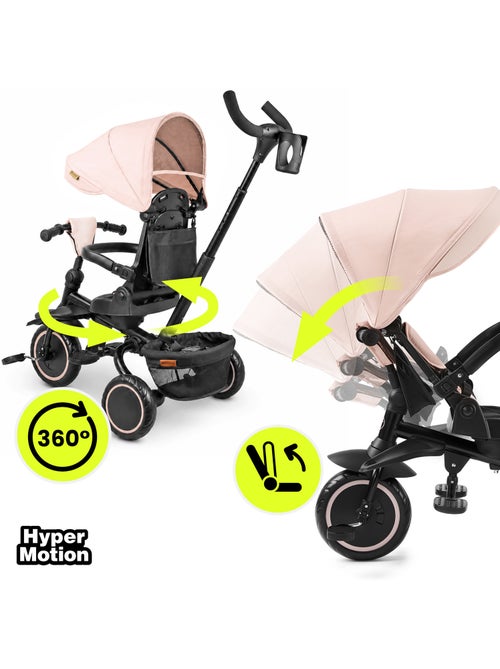 Triciclo evolutivo pieghevole hypermotion tobi timber beige 2 in 1 bambini 1-5 anni - Kiabi Triciclo evolutivo pieghevole hypermotion tobi timber beige 2 in 1 bambini 1-5 anni - Kiabi