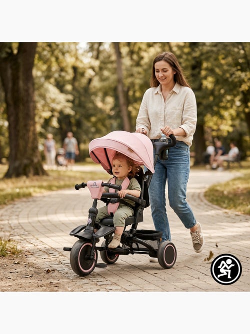 Triciclo evolutivo pieghevole hypermotion tobi timber rosa 2 in 1 bambini 1-5 anni - Kiabi Triciclo evolutivo pieghevole hypermotion tobi timber rosa 2 in 1 bambini 1-5 anni - Kiabi