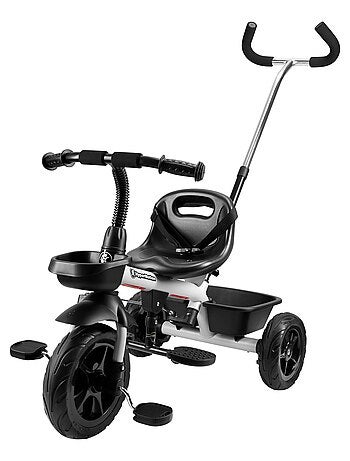 Triciclo evolutivo Tobi VECTOR 1-4 anni leggero 3 ruote con maniglione, ruote EVA e sicurezza