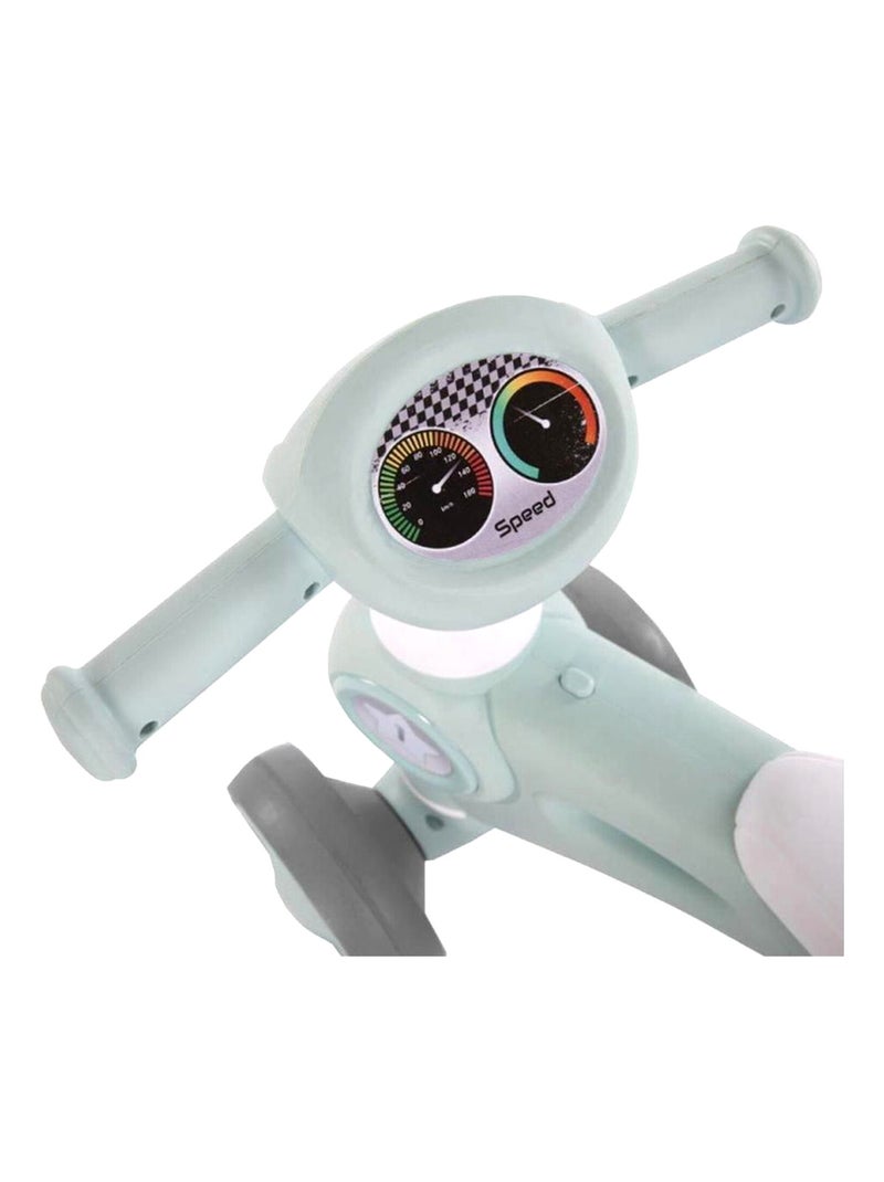 Trotter triciclo b-bike jumpy con luci e suoni | Bo Jungle Verde acqua - Kiabi